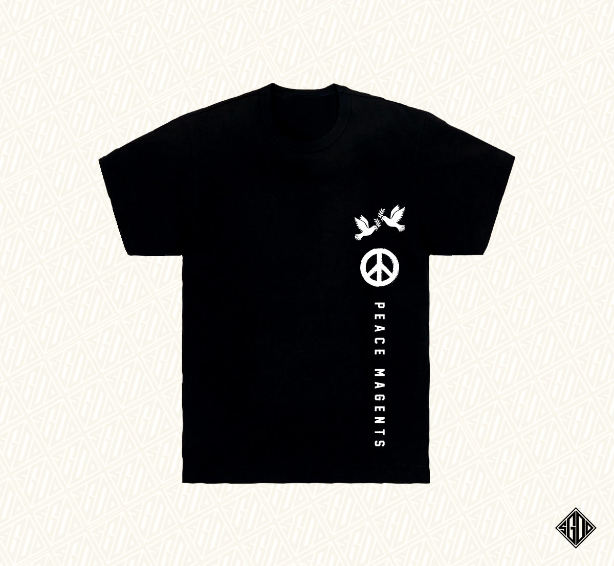 S.G.O.D PEACE MAGENTS S/S T-SHIRTS