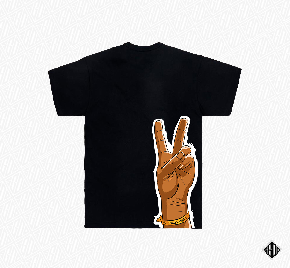 S.G.O.D PEACE MAGENTS S/S T-SHIRTS