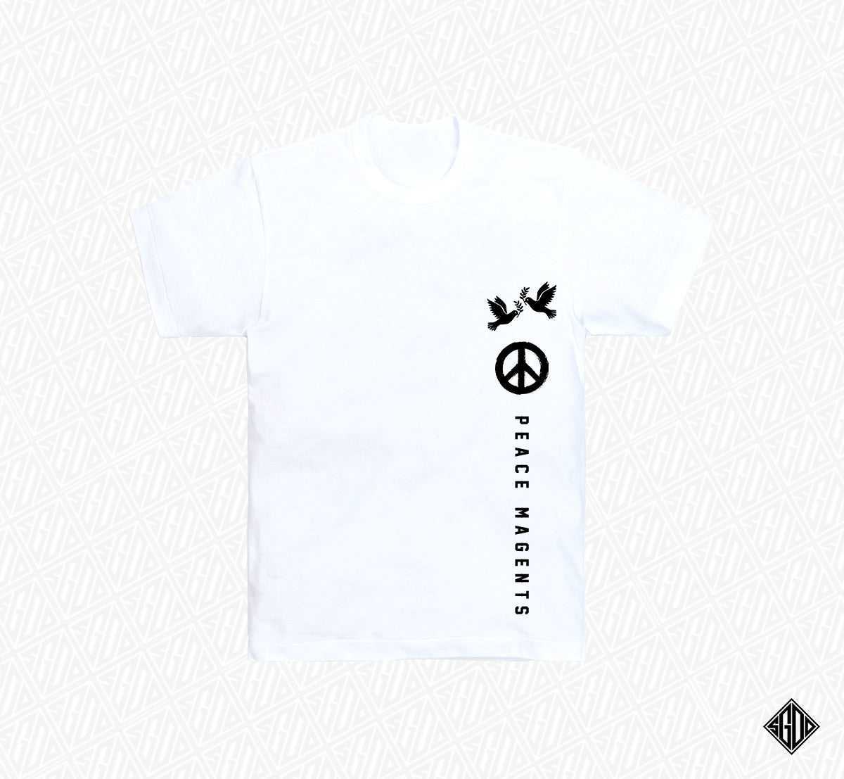 S.G.O.D PEACE MAGENTS S/S T-SHIRTS