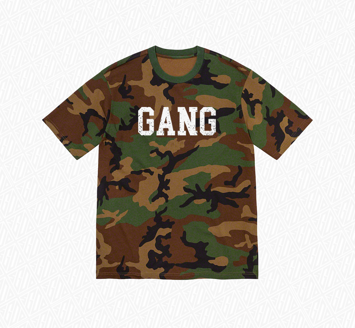 SGOD GANG CAMOUFLAGE S/S T-SHIRT